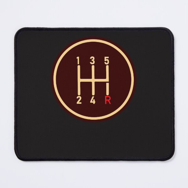 Item preview, 5 Speed Manual Transmission Logo 1 (Red R) designed and sold by AubreySwif.