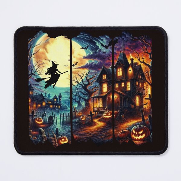 Item preview, Halloween Themed 3 Framed Haunted House Halloween designed and sold by ShadowMoon777.