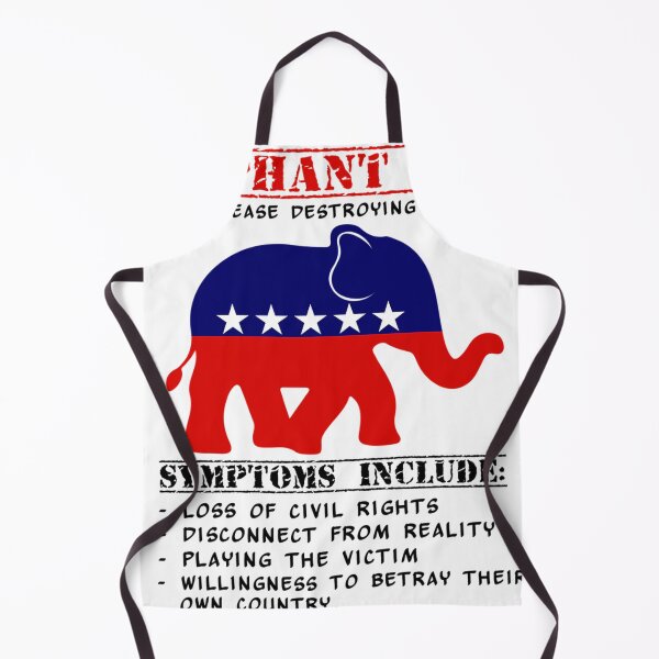 Item preview, Elephant Pox Funny Democratic For Americans designed and sold by AngelaHandley8.