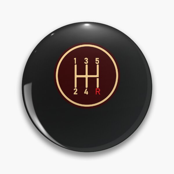 Item preview, 5 Speed Manual Transmission Logo 1 (Red R) designed and sold by RosannaJone.