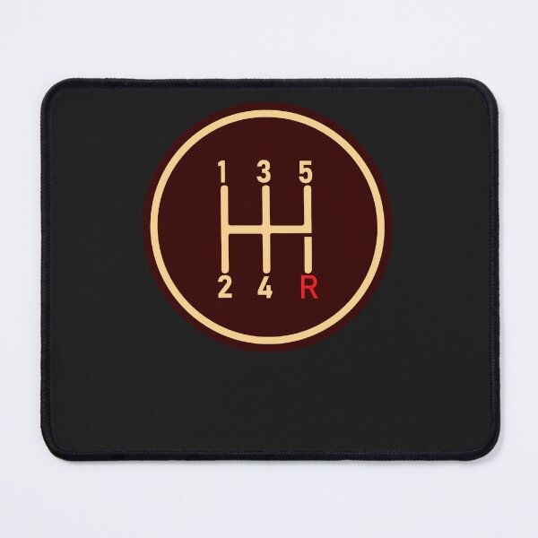 Item preview, 5 Speed Manual Transmission Logo 1 (Red R) designed and sold by RosannaJone.