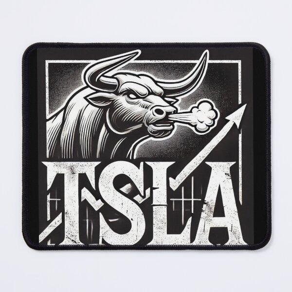 Item preview, TSLA Tesla Stock Investor Shirt Electric Vehicle Trader Stock Market Apparel designed and sold by TEEJAMBOREE.