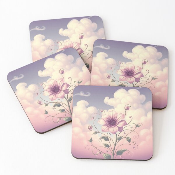 Item preview, Pastel Flower with Swirling Vines designed and sold by sharon1210.
