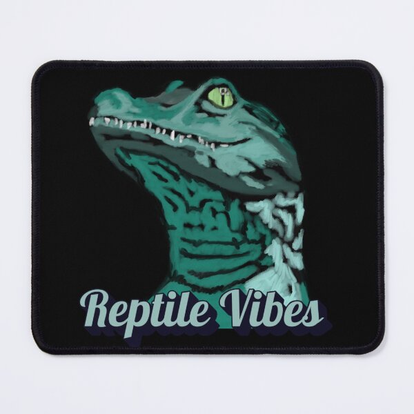 Item preview, Reptile Vibes – Cool Alligator Portrait Painting designed and sold by VENOM0RIOT.