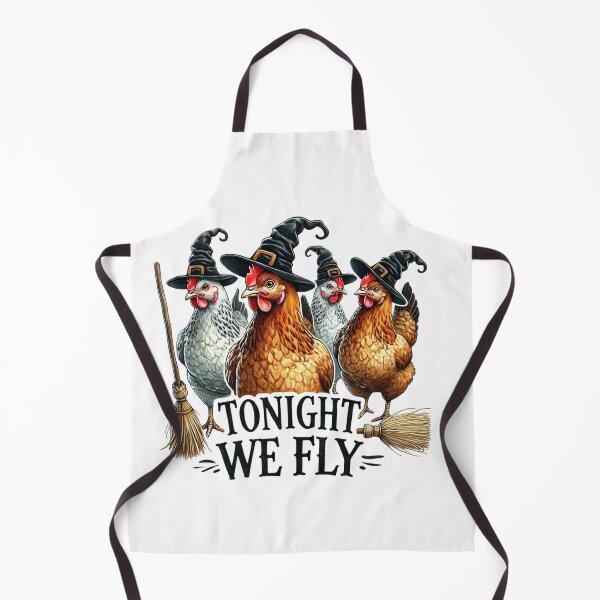 Item preview, Tonight We Fly Halloween Chickens Graphic designed and sold by JoeZigns81.