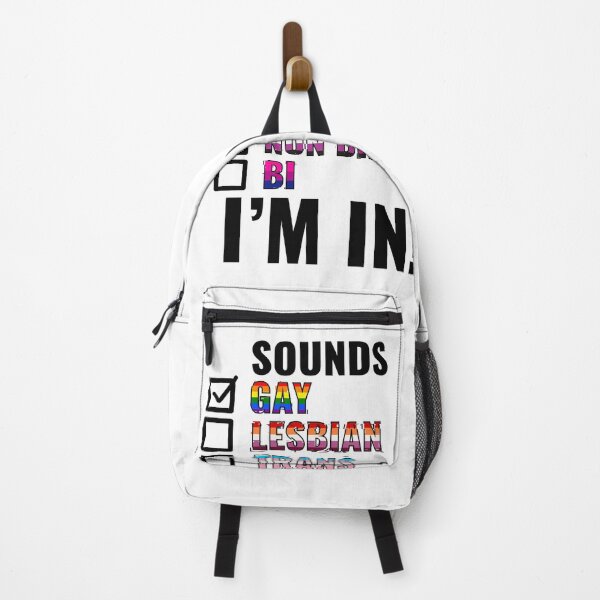 Item preview, Gay Lesbian Trans Non-Binary Bi – Pride Flags Typography designed and sold by Drag Up Studio.