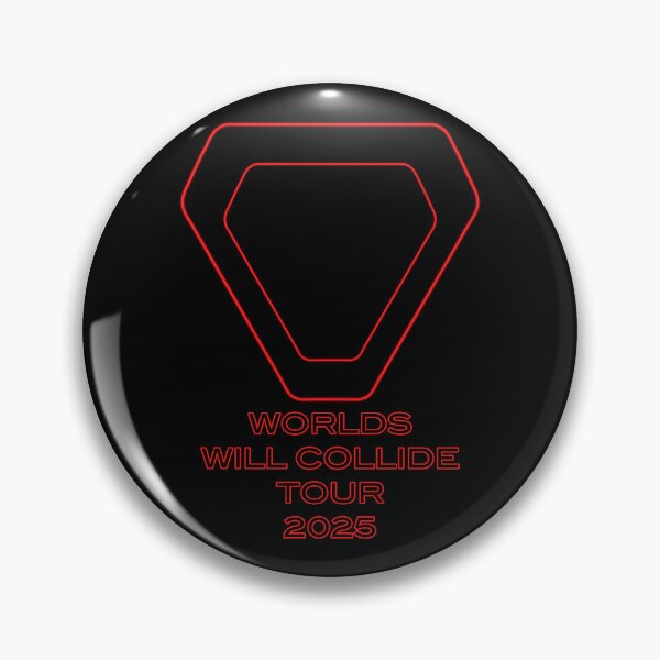 Item preview, Worlds Collide Tour Shirt designed and sold by PlanetaryArtist.
