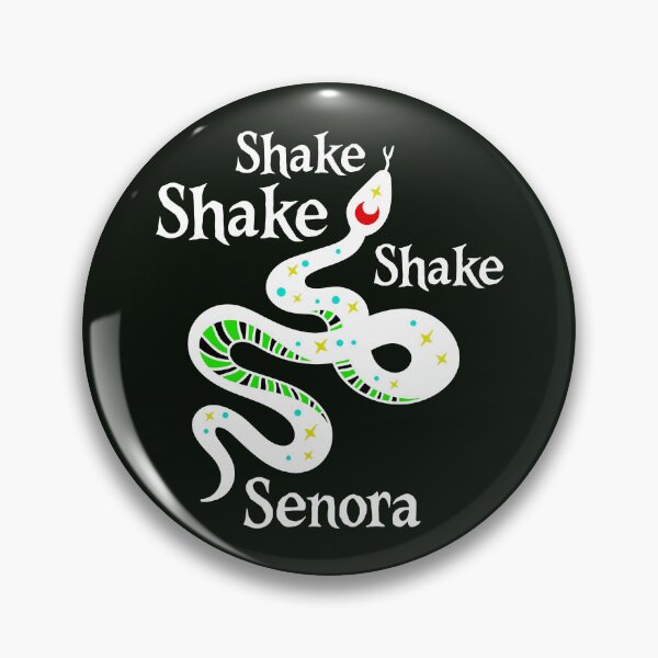 Item preview, Shake Senora – Cute Snake Graphic with Funny Music Quote designed and sold by MeggieMakes.