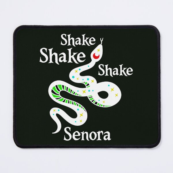 Item preview, Shake Senora – Cute Snake Graphic with Funny Music Quote designed and sold by MeggieMakes.