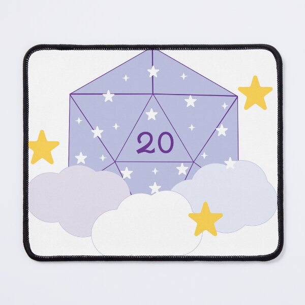 Item preview, Cloudy D20 designed and sold by PastaCatDesigns.