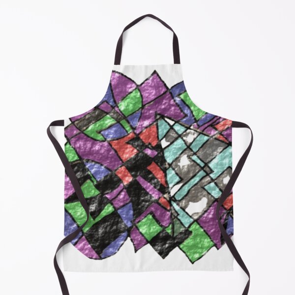 Item preview, 4 circles 1 triangle rough round abstract designed and sold by SmashingDeals.