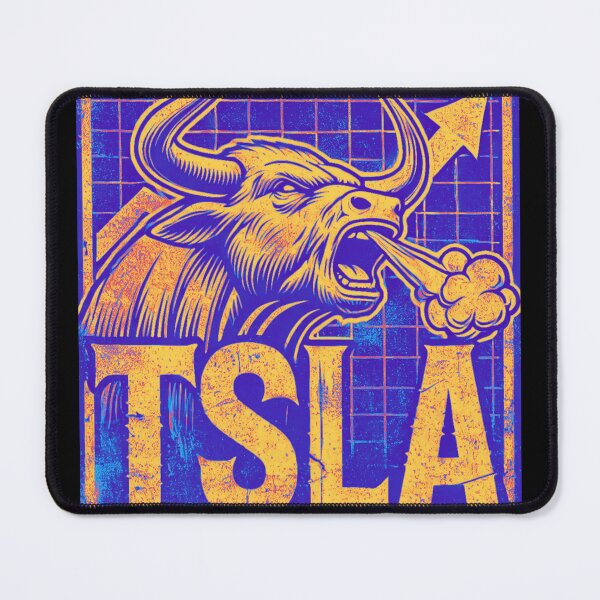 Item preview, TSLA Tesla Stock Investor Shirt Electric Vehicle Trader Stock Market Apparel designed and sold by TEEJAMBOREE.