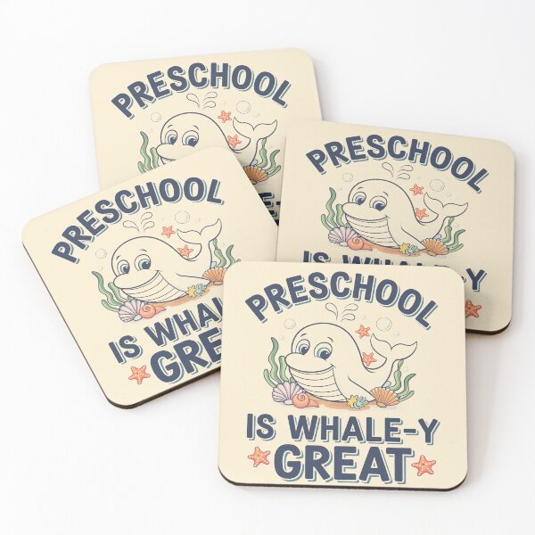 Item preview, Whale Pun Preschool Teacher Marine Life Ocean Classroom Design,Preschool Whale Theme Back To School Cute Ocean Saying designed and sold by PrintMod.