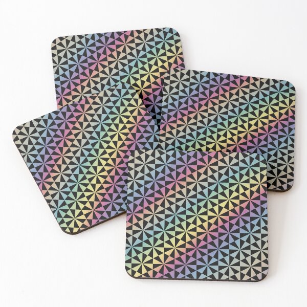 Item preview, Geometry meets rainbow – dynamic patterns designed and sold by Girih.