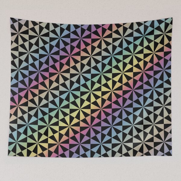Item preview, Geometry meets rainbow – dynamic patterns designed and sold by Girih.