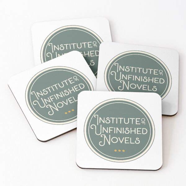 Item preview, Institute of Unfinished Novels Badge Design designed and sold by Tori Chiarello Designs.