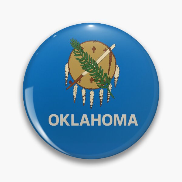 Item preview, Oklahoma Flag - State Pride & History designed and sold by Myra365Art.