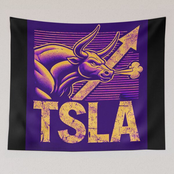 Item preview, Tesla Stock Investor Shirt Electric Vehicle Trader Stock Market Apparel designed and sold by TEEJAMBOREE.