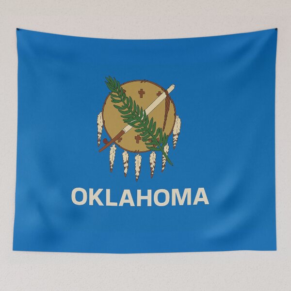 Item preview, Oklahoma Flag - State Pride & History designed and sold by Myra365Art.