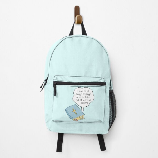Item preview, I Can Do All Things Through A Verse Taken Out Of Context - Funny | Jokes | Bible | Scriptures | Christian Art | Gospel | designed and sold by MJDezigns.