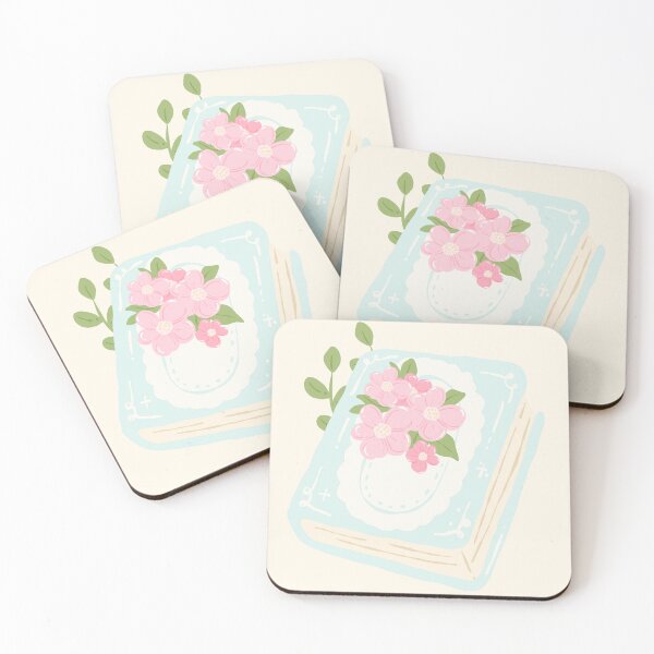 Item preview, Book flower sticker designed and sold by DesignPMG.