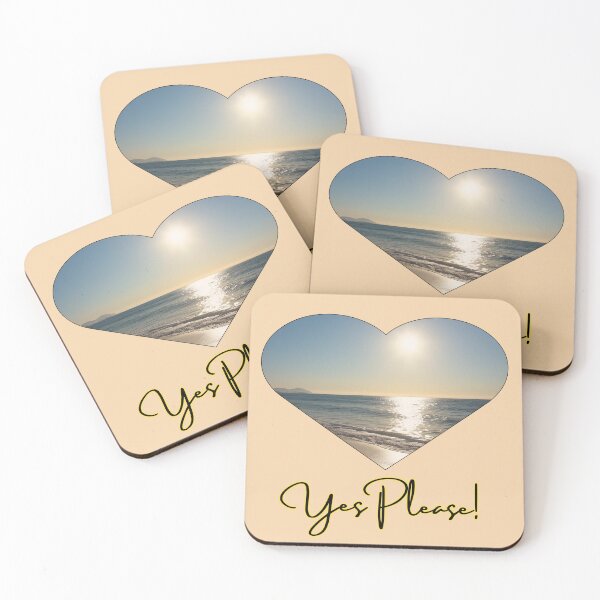 Item preview, Yes Please beach designed and sold by Printessive Designs.