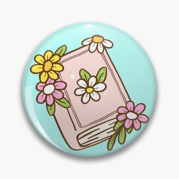 Item preview, Book flowers sticker designed and sold by DesignPMG.