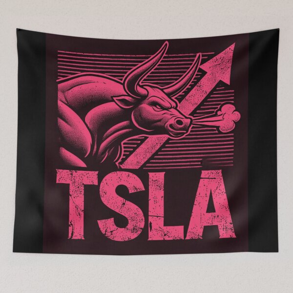 Item preview, Tesla Stock Investor Shirt Electric Vehicle Trader Stock Market Apparel designed and sold by TEEJAMBOREE.
