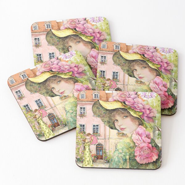 Item preview, A PERFECTLY BEAUTIFUL DAY IN THE COURTYARD designed and sold by Tammera.