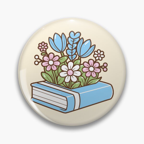 Item preview, Book of garden flowers sticker designed and sold by DesignPMG.