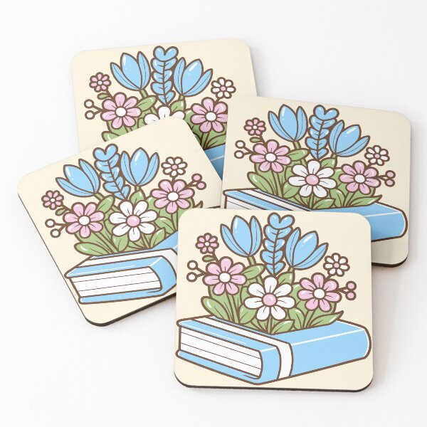 Item preview, Book of garden flowers sticker designed and sold by DesignPMG.