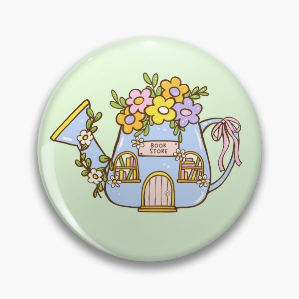Item preview, Book store flowers sticker designed and sold by DesignPMG.