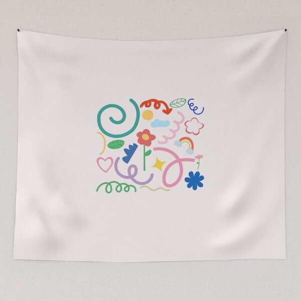 Item preview, colored shapes designed and sold by mariana adel.