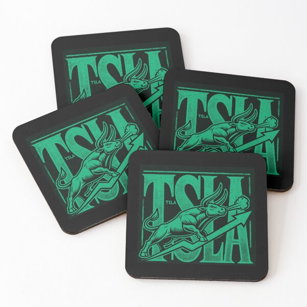 Item preview, Tesla Stock Investor Shirt Electric Vehicle Trader Stock Market Apparel designed and sold by TEEJAMBOREE.