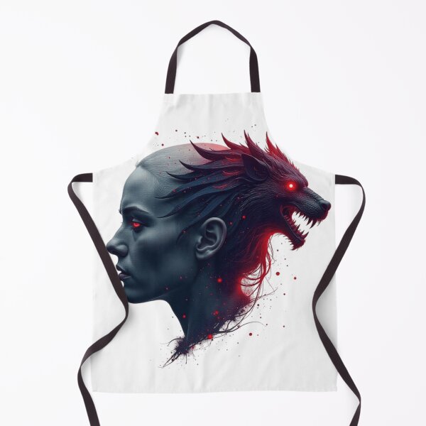 Item preview, Darkest Timeline Werewolf Spirit Gothic Artwork designed and sold by Taha Art Designs.