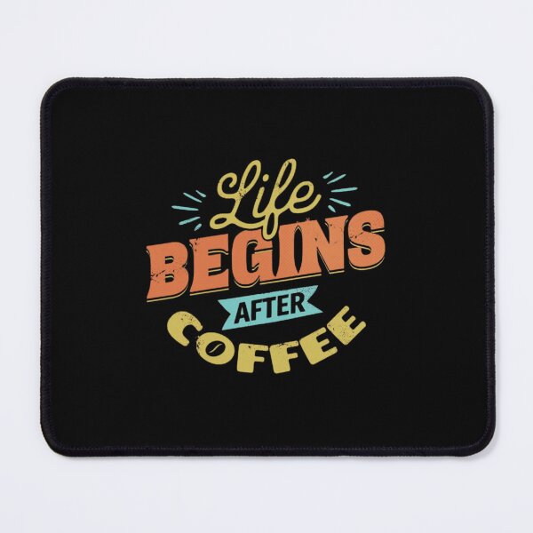 Item preview, Life Begins After Coffee Quote designed and sold by MJO80.