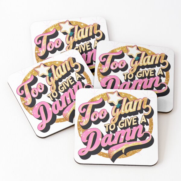 Item preview, Too Glam to give a damn designed and sold by FitEnvy.