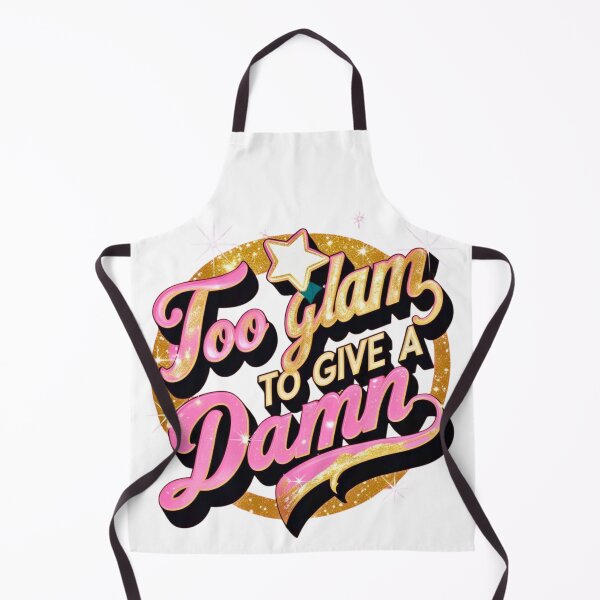 Item preview, Too Glam to give a damn designed and sold by FitEnvy.