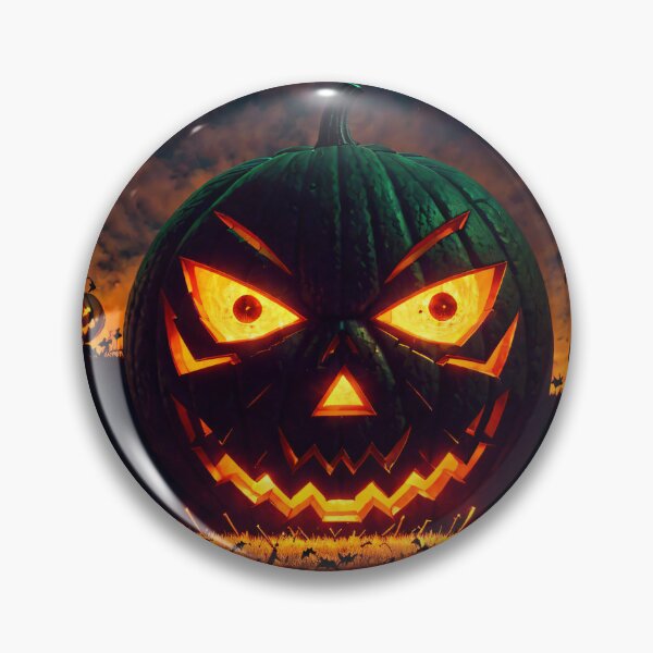 Item preview, Pumpkin of the Witch’s Eclipse – Haunted Moonlight Jack-O’-Lantern designed and sold by GempArt.