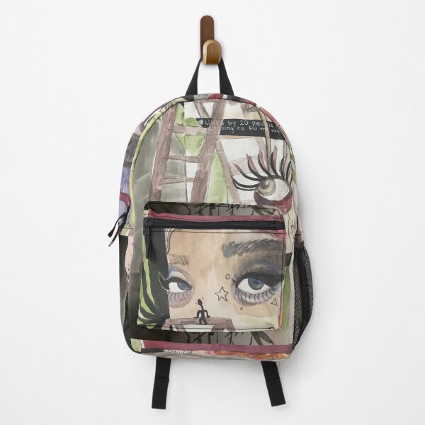 Item preview, Abstract Girl and mushrooms design with text designed and sold by Smallerbears.
