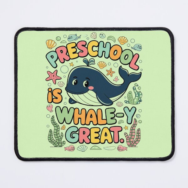 Item preview, Whale Humor Preschool Student Ocean Vibes Learning Class Outfit,Whale Theme Preschool Student Back To School Ocean Friends designed and sold by PrintMod.