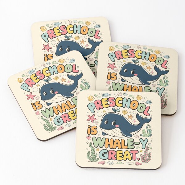 Item preview, Whale Humor Preschool Student Ocean Vibes Learning Class Outfit,Whale Theme Preschool Student Back To School Ocean Friends designed and sold by PrintMod.