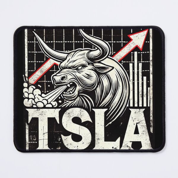 Item preview, Tesla Stock Investor Shirt Electric Vehicle Trader Stock Market Apparel designed and sold by TEEJAMBOREE.