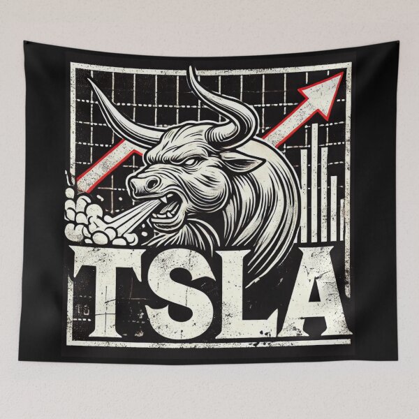 Item preview, Tesla Stock Investor Shirt Electric Vehicle Trader Stock Market Apparel designed and sold by TEEJAMBOREE.