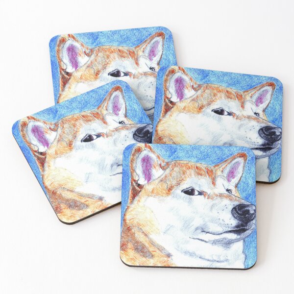 Item preview, Shibe Portrait designed and sold by nvu44.