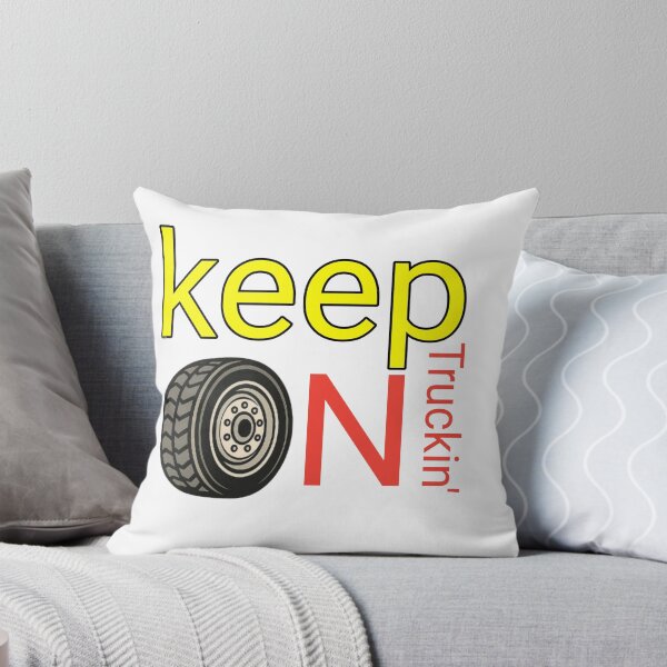 Item preview, Keep On Truckin’ Wheel Graphic – Trucking Apparel designed and sold by SHOP SOUS⭐⭐⭐⭐⭐.
