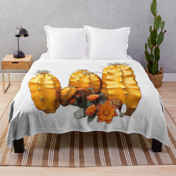 Item preview, Metallic Cacti with Desert Floral Accents designed and sold by sharon1210.