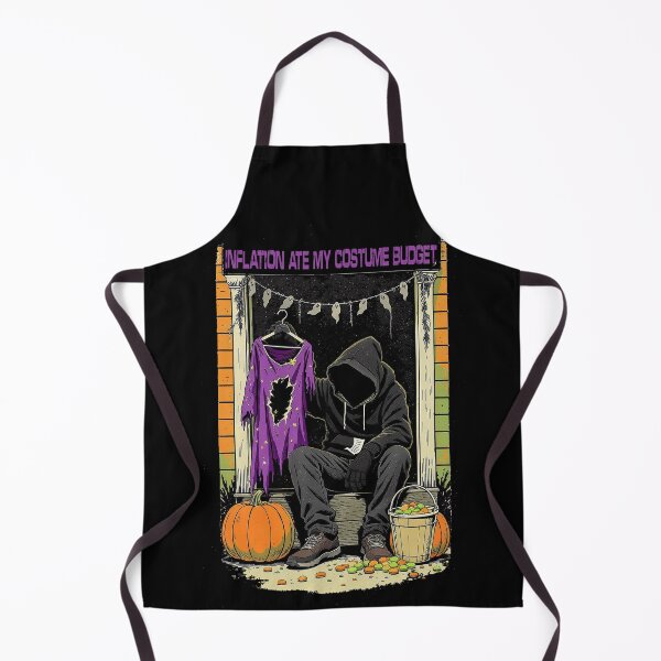 Item preview, inflation ate my costume budget-Inflation Halloween Design designed and sold by ArtVibeDesign.