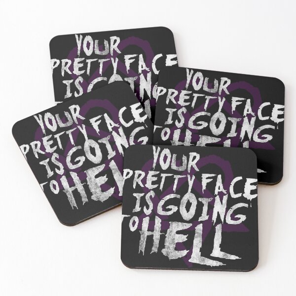 Item preview, Him Band Your Pretty Face Is Going To Hell Heartagram Him designed and sold by tonyaochillary.
