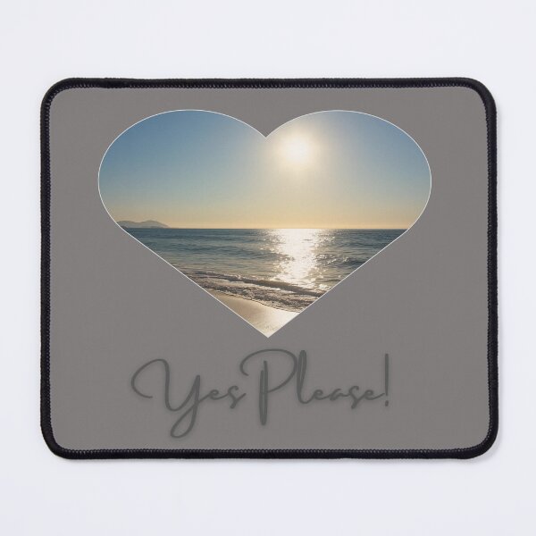 Item preview, Yes Please beach designed and sold by Printessive Designs.
